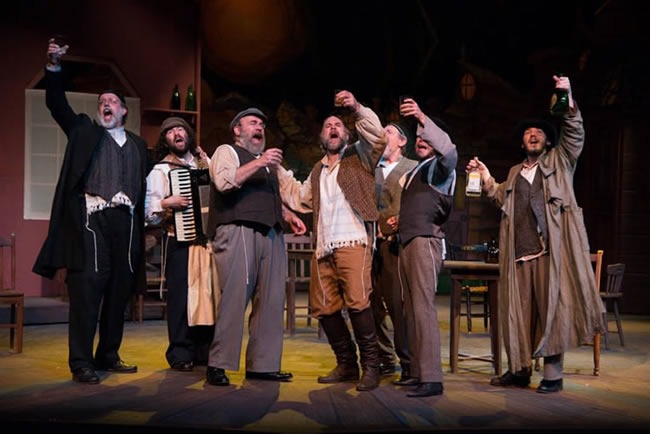 Nate Venet in Fiddler on the Roof at Saint Michael's Playhouse